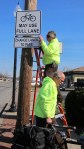 New sign being installed_5471